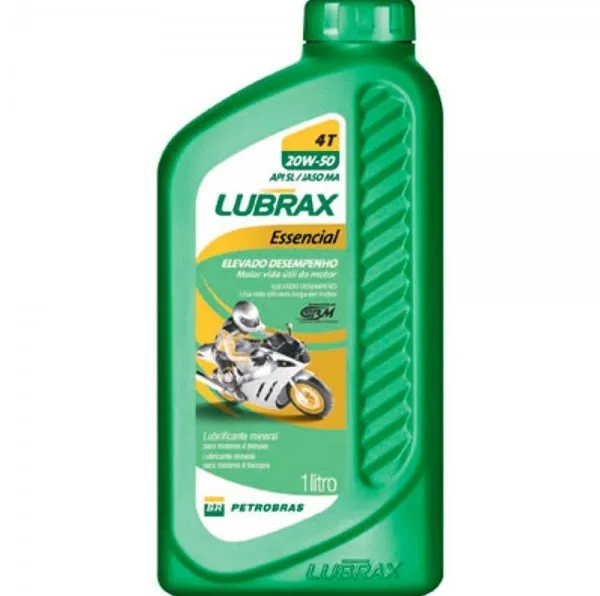 Óleo Lubrax Essencial 20W50 4T